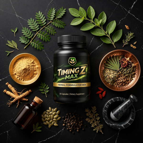 Timing Z Max – Herbal Performance Booster for Men | 30 Capsules
